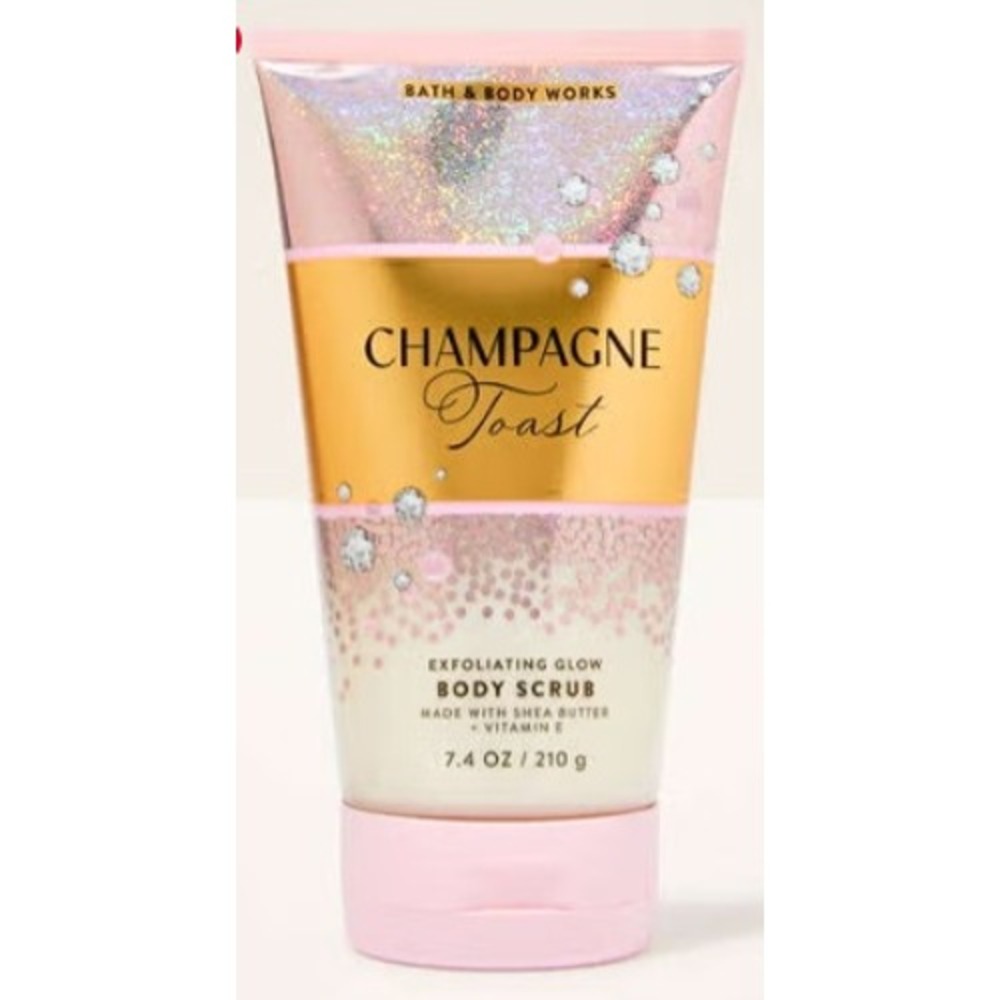 Bath‎ & Body Works Champagne Toast Exfoliating Glow Body Scrub 7.4 oz New
